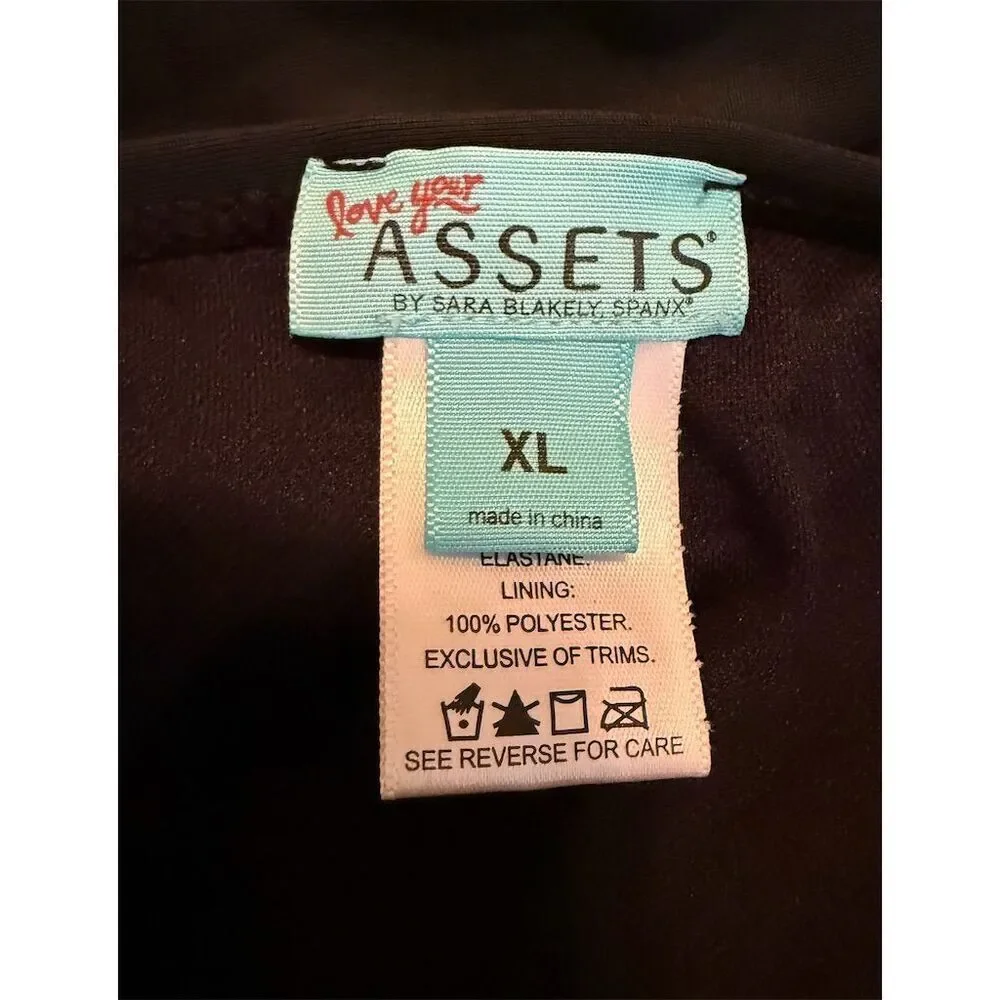 Love Your Assests by SPANXS Black Swim Skirt XL - Picture 4 of 5